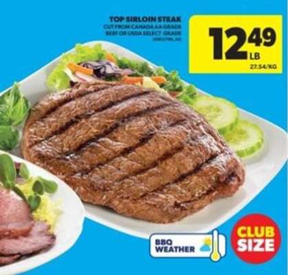TOP SIRLOIN STEAK