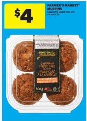 FARMER'S MARKET MUFFINS