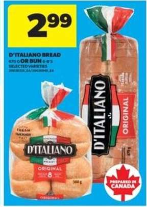 D'ITALIANO BREAD