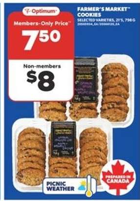 FARMER'S MARKET COOKIES