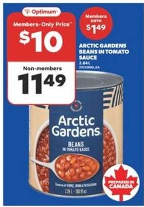 Arctic Gardens Beans in Tomato Sauce
