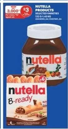 Nutella Products