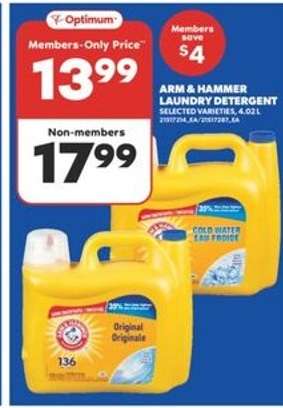 Arm & Hammer Laundry Detergent