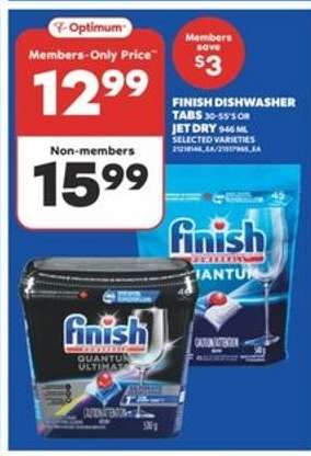 Finish Dishwasher Tabs or Jet Dry