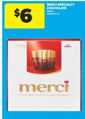 Merci Specialty Chocolate