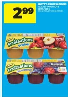 Mott's Fruitsations