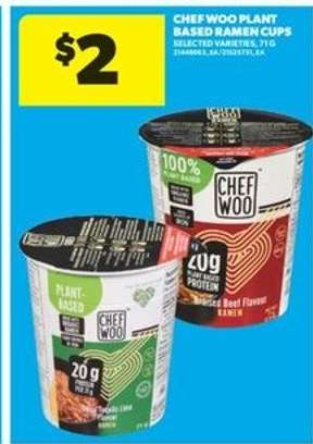 Chef Woo Plant Based Ramen Cups