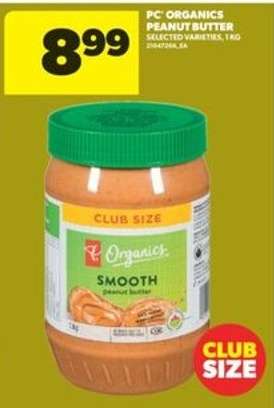 PC Organics Peanut Butter