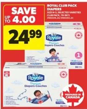 Royal Club Pack Diapers