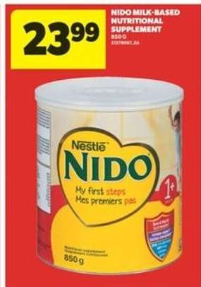 Nestlé Nido Milk-Based Nutritional Supplement