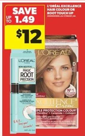L'Oréal Excellence Hair Colour or Root Touch Up