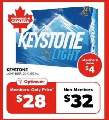 Keystone Light Beer