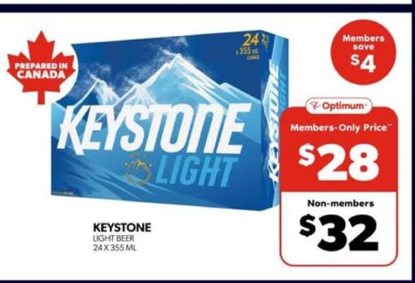 Keystone Light Beer