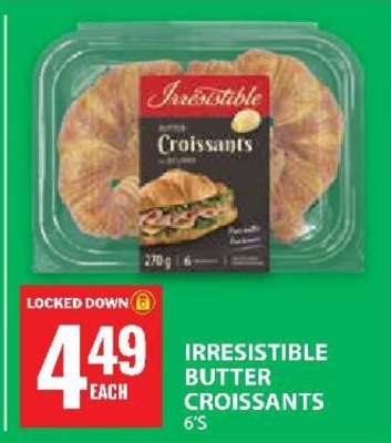 Irresistible Butter Croissants