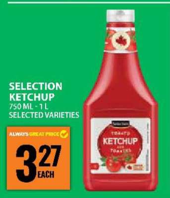 SELECTION KETCHUP