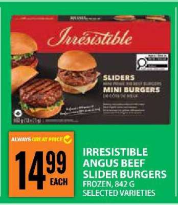 Irresistible Angus Beef Slider Burgers