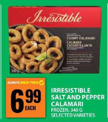 Irresistible Salt and Pepper Calamari