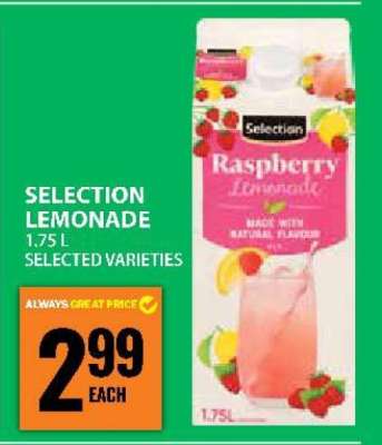 SELECTION LEMONADE