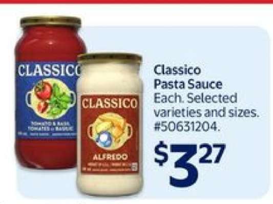Classico Pasta Sauce