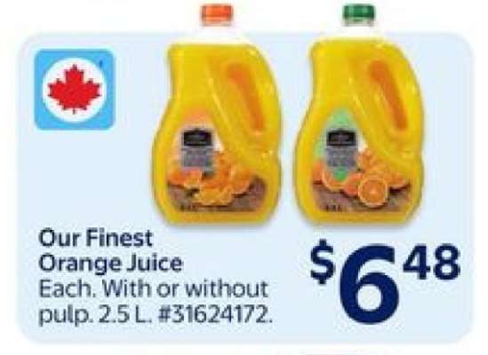 Our Finest Orange Juice