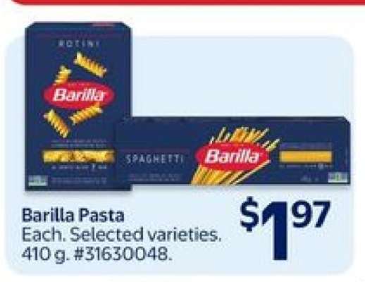 Barilla Pasta