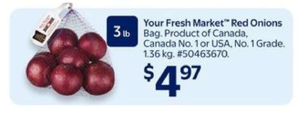 Your Fresh Market™ Red Onions
