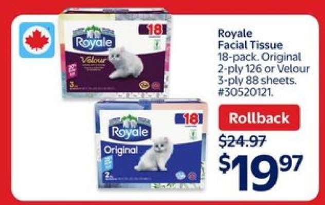 Royale Facial Tissue