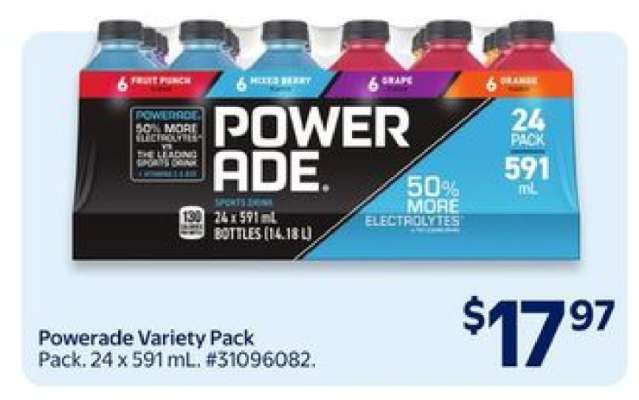 Powerade Variety Pack