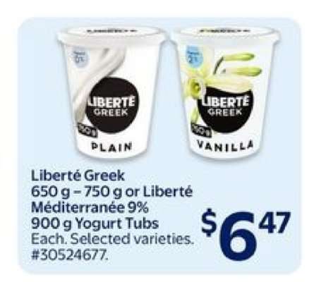 Liberté Greek Yogurt