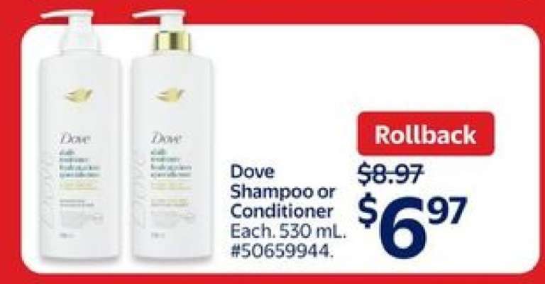 Dove Shampoo or Conditioner