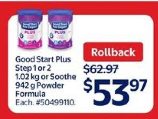 Good Start Plus Step 1 or 2 Powder Formula