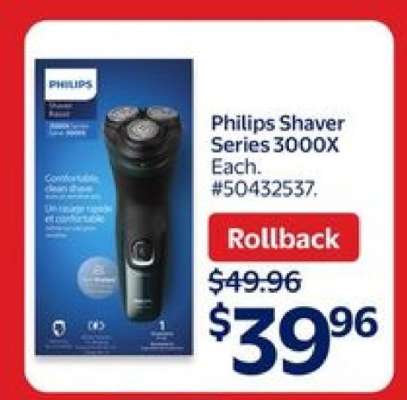 Philips Shaver Series 3000X