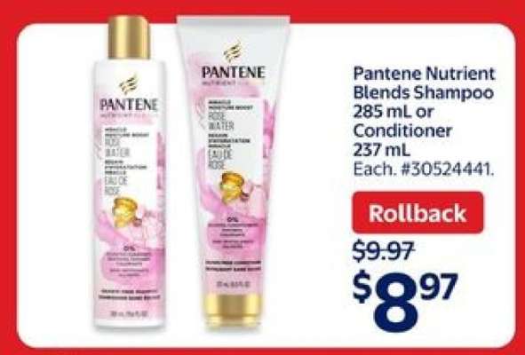 Pantene Nutrient Blends Shampoo or Conditioner