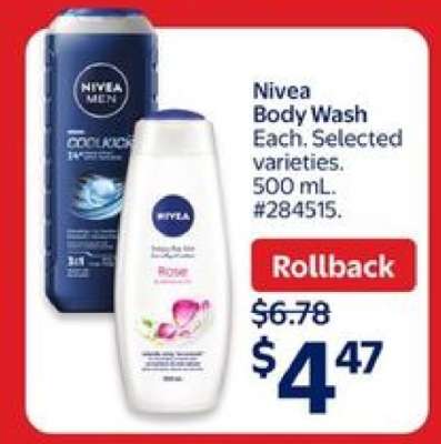 Nivea Body Wash