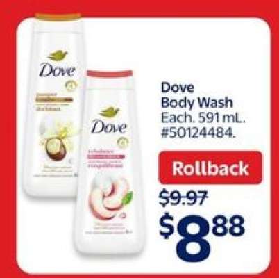 Dove Body Wash