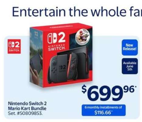 Nintendo Switch 2 Mario Kart Bundle