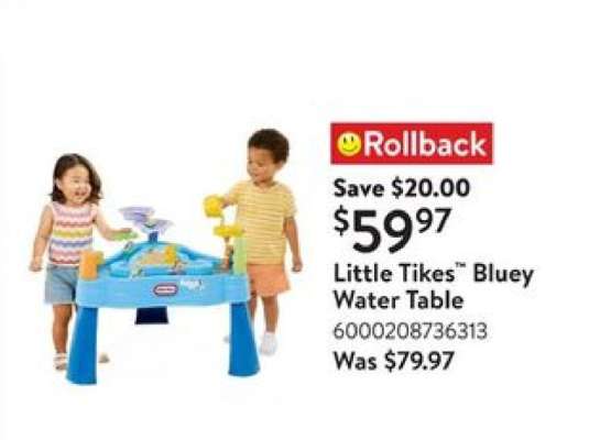 Little Tikes Bluey Water Table