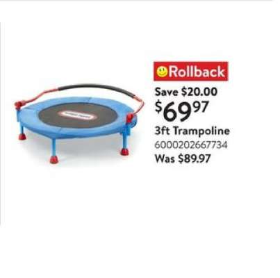 3ft Trampoline