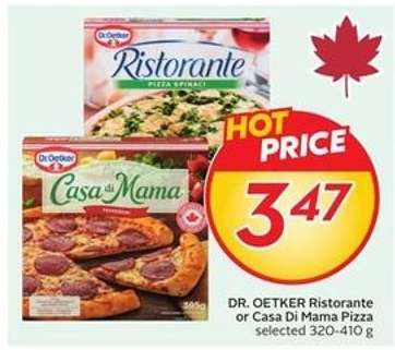 DR. OETKER RISTORANTE OR CASA DI MAMA PIZZA