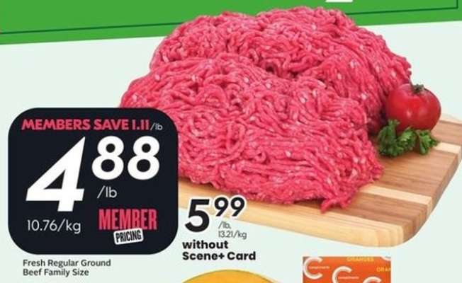 Fresh Regular Ground Beef Family Size
