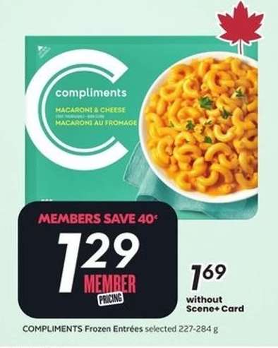 COMPLIMENTS Macaroni & Cheese