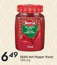 Sera Hot Pepper Paste