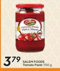 SALEM FOODS Tomato Paste 700 g