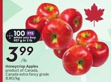 HONEYCRISP APPLES
