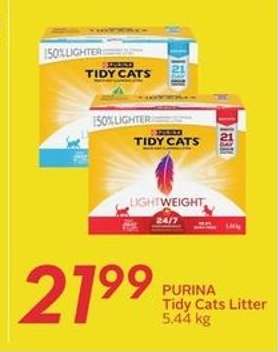PURINA TIDY CATS LITTER