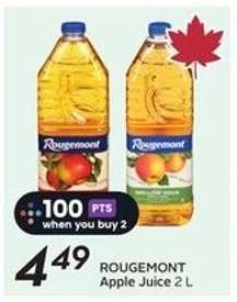 ROUGEMONT Apple Juice 2 L