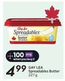 GAY LEA SPREADABLES BUTTER