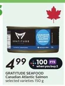 GRATITUDE SEAFOOD Canadian Atlantic Salmon