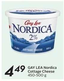 GAY LEA NORDICA COTTAGE CHEESE