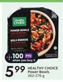 Healthy Choice Power Bowls